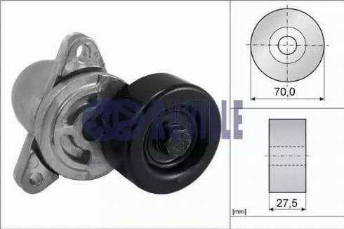 Ruville 58414 - Siksnas spriegotājs, Ķīļsiksna www.autospares.lv