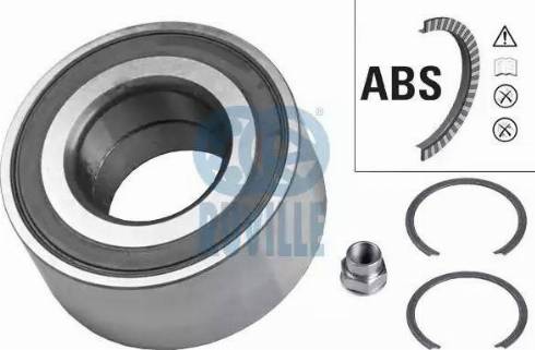 Ruville 5861 - Wheel hub, bearing Kit www.autospares.lv