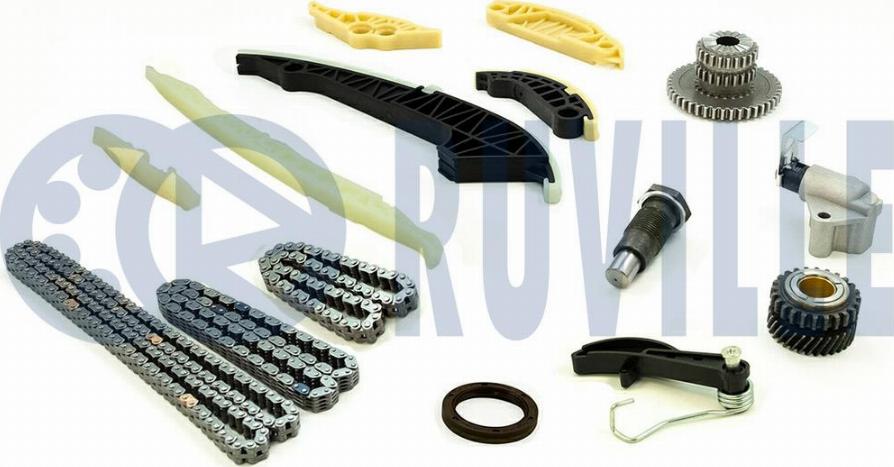 Ruville 580190 - Комплект цепи привода распредвала www.autospares.lv