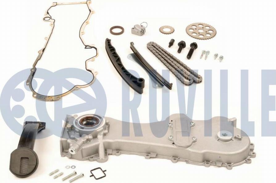 Ruville 580109 - Комплект цепи привода распредвала www.autospares.lv