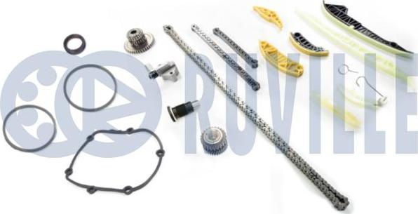 Ruville 580210 - Комплект цепи привода распредвала www.autospares.lv