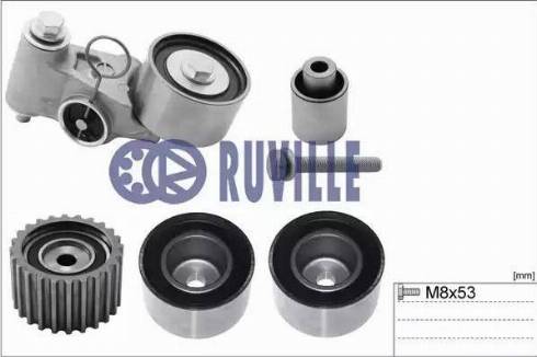 Ruville 5810753 - Rullīšu komplekts, Zobsiksna www.autospares.lv