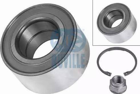 Ruville 5818 - Подшипник ступицы колеса, комплект www.autospares.lv