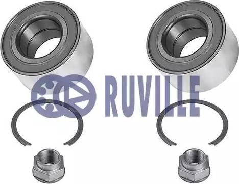 Ruville 5836D - Подшипник ступицы колеса, комплект www.autospares.lv