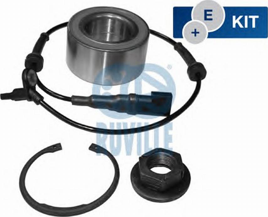 Ruville 5255E1 - Wheel hub, bearing Kit www.autospares.lv