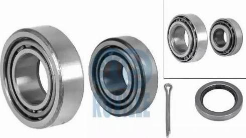 Ruville 5205 - Wheel hub, bearing Kit www.autospares.lv