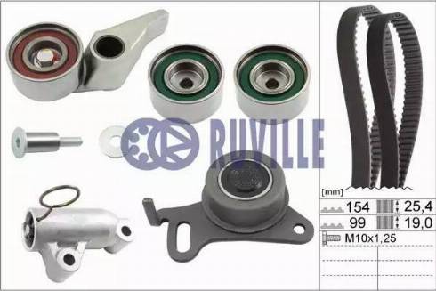 Ruville 5734370 - Zobsiksnas komplekts autospares.lv