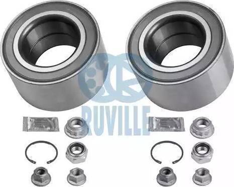 Ruville 5722D - Подшипник ступицы колеса, комплект www.autospares.lv