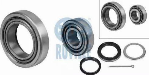 Ruville 6507 - Подшипник ступицы колеса, комплект www.autospares.lv