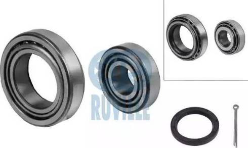 Ruville 6038 - Подшипник ступицы колеса, комплект www.autospares.lv