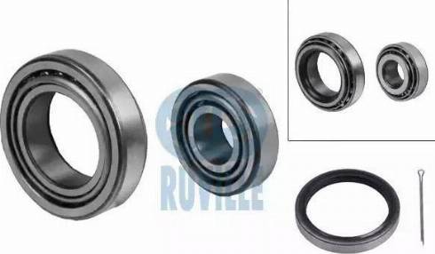 Ruville 6810 - Подшипник ступицы колеса, комплект www.autospares.lv