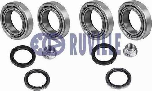 Ruville 8453D - Подшипник ступицы колеса, комплект www.autospares.lv