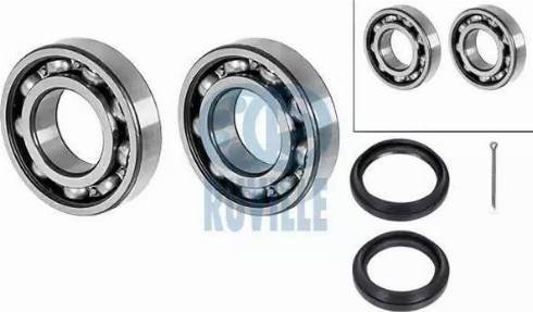 Ruville 8104 - Wheel hub, bearing Kit www.autospares.lv