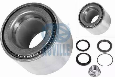 Ruville 8110 - Подшипник ступицы колеса, комплект www.autospares.lv