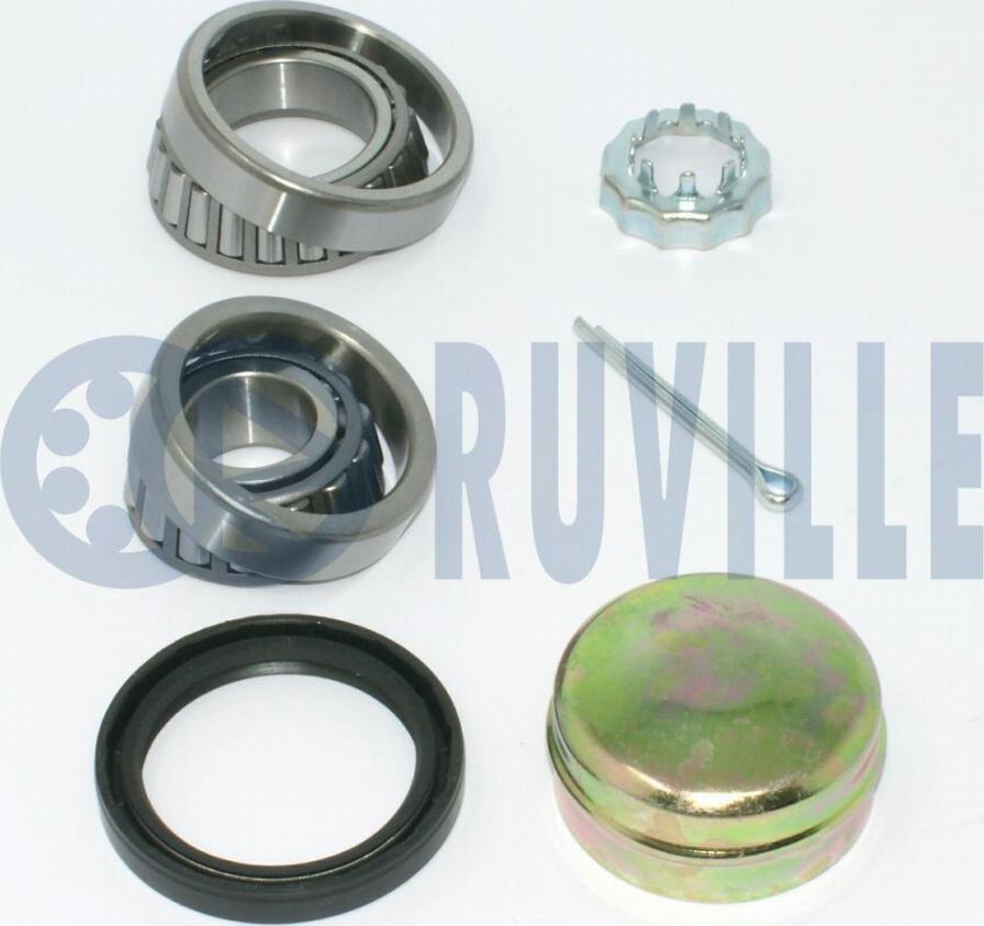 Ruville 220435 - Подшипник ступицы колеса, комплект www.autospares.lv