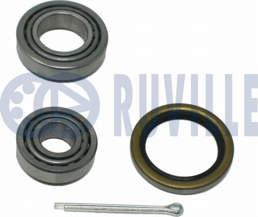 Ruville 220869 - Подшипник ступицы колеса, комплект www.autospares.lv