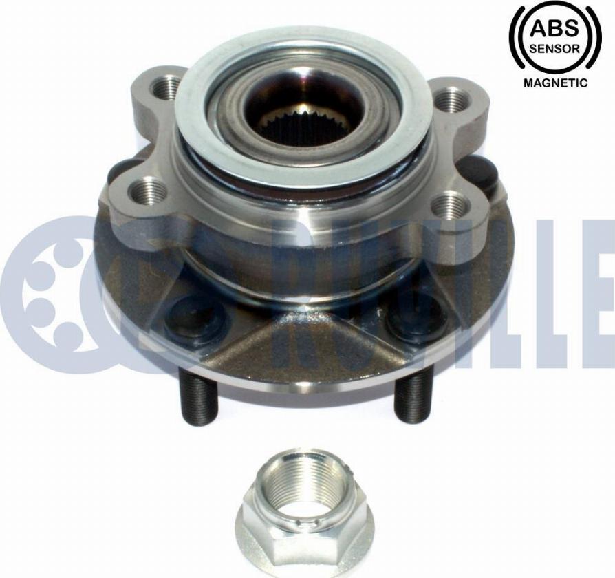 Ruville 221421 - Подшипник ступицы колеса, комплект www.autospares.lv