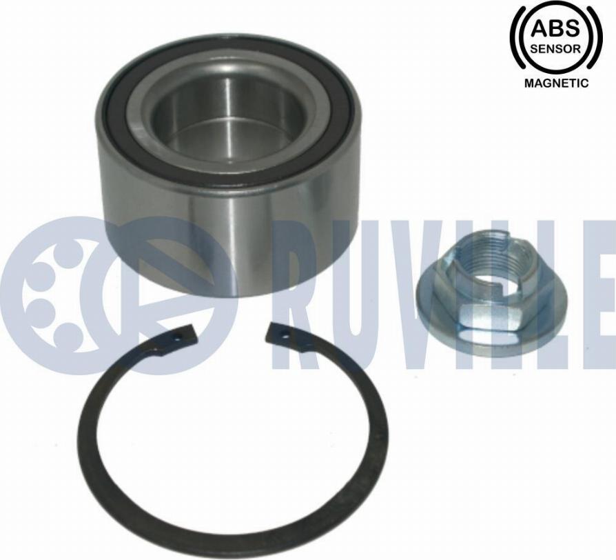 Ruville 221427 - Подшипник ступицы колеса, комплект www.autospares.lv