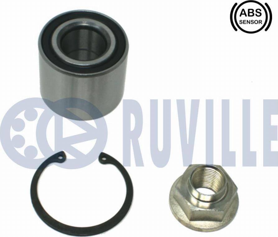 Ruville 221520 - Riteņa rumbas gultņa komplekts www.autospares.lv