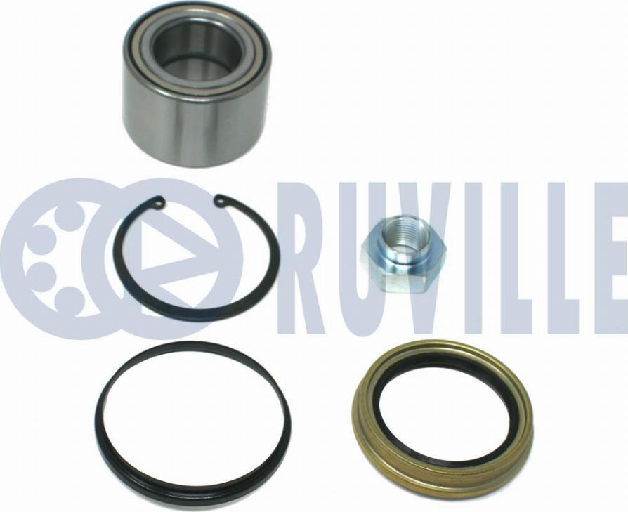 Ruville 221029 - Подшипник ступицы колеса, комплект www.autospares.lv