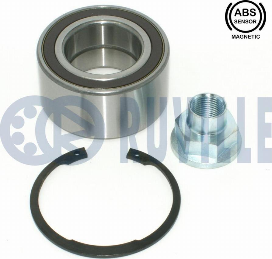 Ruville 221330 - Подшипник ступицы колеса, комплект www.autospares.lv