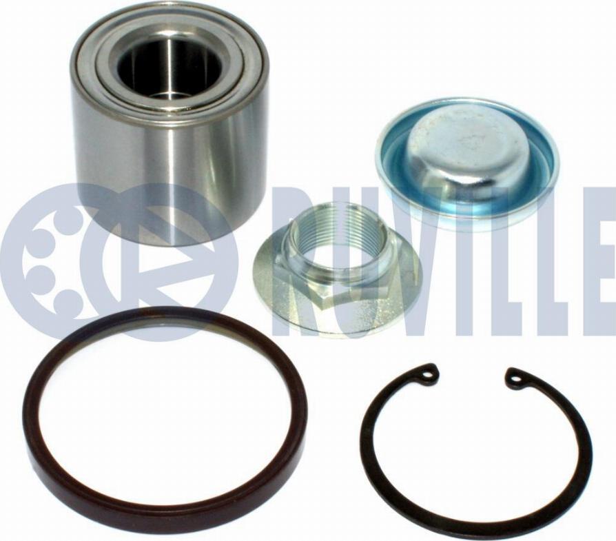 Ruville 221280 - Wheel hub, bearing Kit www.autospares.lv