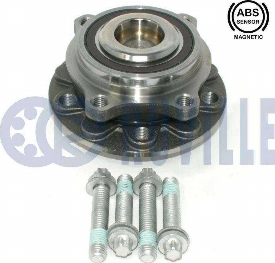 Ruville 221234 - Подшипник ступицы колеса, комплект www.autospares.lv