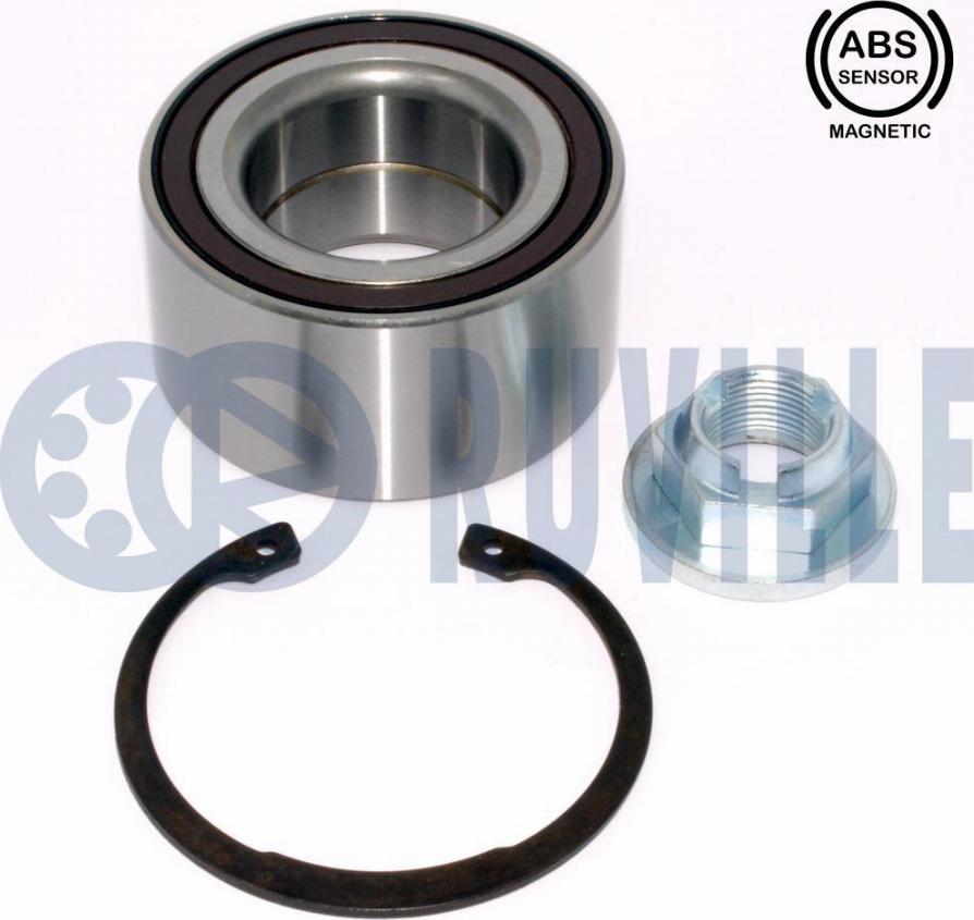 Ruville 221701 - Подшипник ступицы колеса, комплект www.autospares.lv