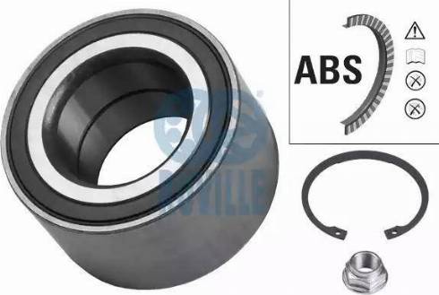 Ruville 7470 - Wheel hub, bearing Kit www.autospares.lv