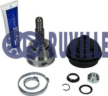 Ruville 75409S - Шарнирный комплект, ШРУС, приводной вал www.autospares.lv