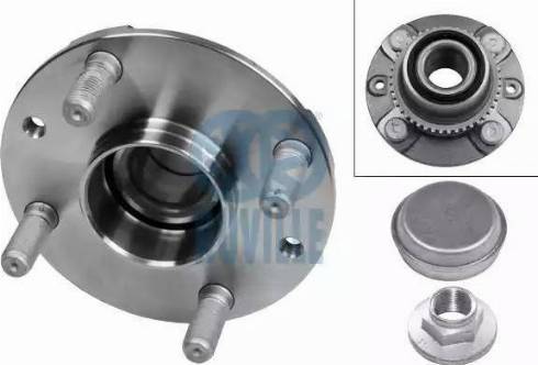 Ruville 7035 - Ступица колеса, поворотный кулак www.autospares.lv