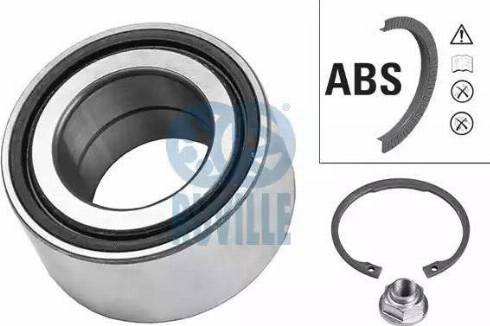 Ruville 7719 - Wheel hub, bearing Kit www.autospares.lv