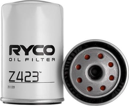 RYCO Z423 - Eļļas filtrs www.autospares.lv