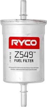 RYCO Z549 - Degvielas filtrs www.autospares.lv