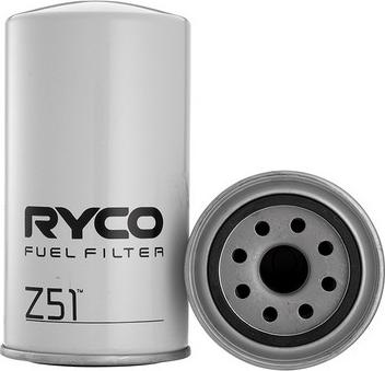 RYCO Z51 - Топливный фильтр www.autospares.lv