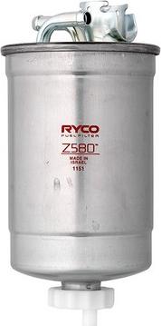 RYCO Z580 - Fuel filter www.autospares.lv