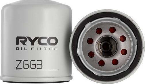 RYCO Z663 - Eļļas filtrs autospares.lv