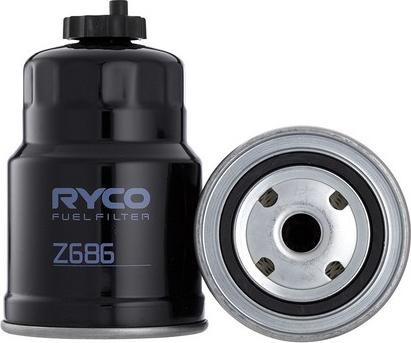 RYCO Z686 - Degvielas filtrs autospares.lv