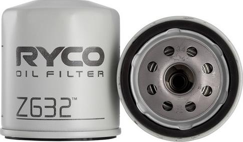 RYCO Z632 - Oil Filter www.autospares.lv