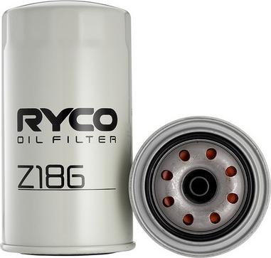 RYCO Z186 - Oil Filter www.autospares.lv