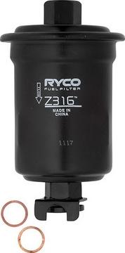 RYCO Z316 - Degvielas filtrs www.autospares.lv