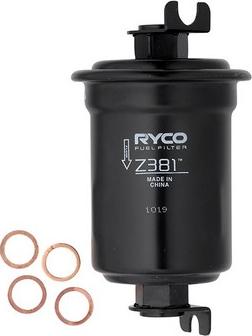 RYCO Z381 - Топливный фильтр www.autospares.lv