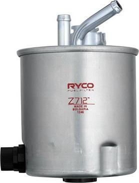 RYCO Z712 - Топливный фильтр www.autospares.lv