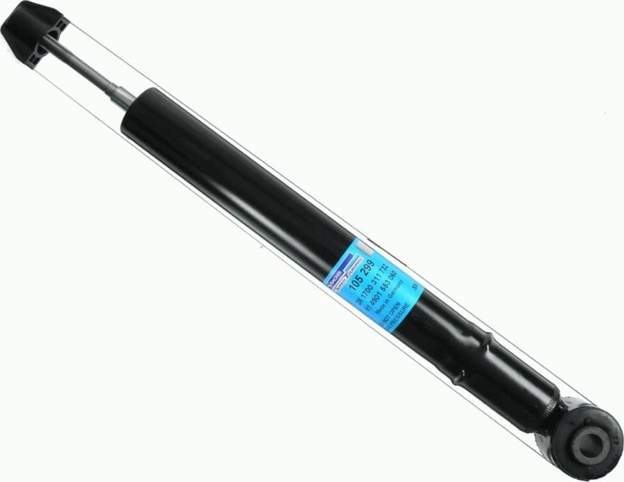 SACHS 105 299 - Shock Absorber www.autospares.lv