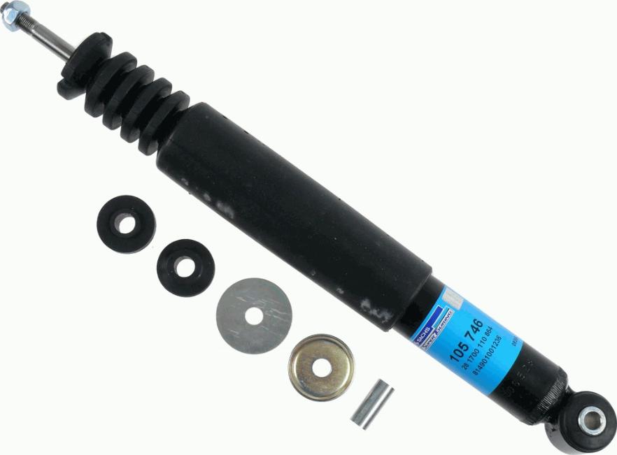 SACHS 105 746 - Amortizators autospares.lv