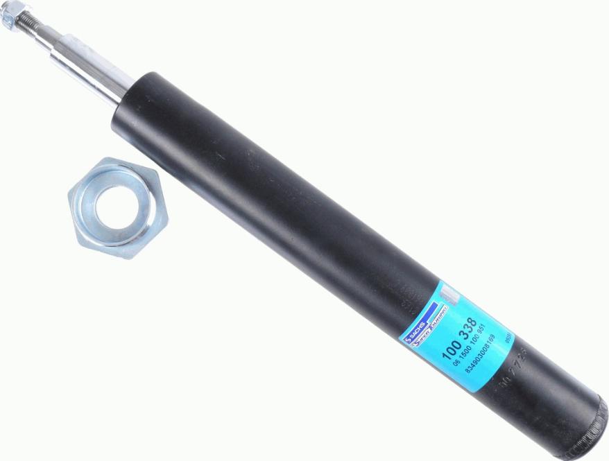 SACHS 100 338 - Shock Absorber www.autospares.lv