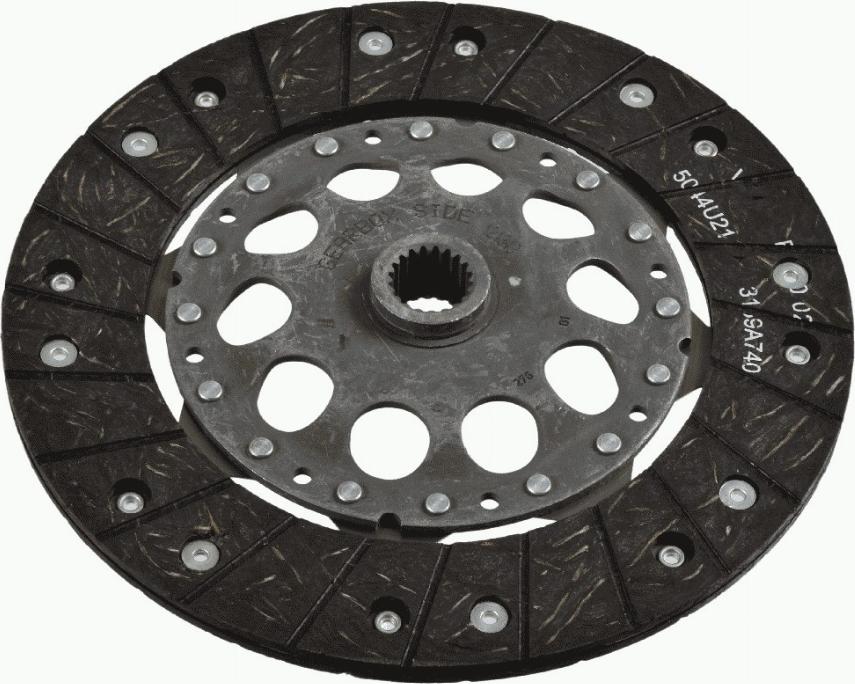 SACHS 1 864 994 601 - Sajūga disks www.autospares.lv