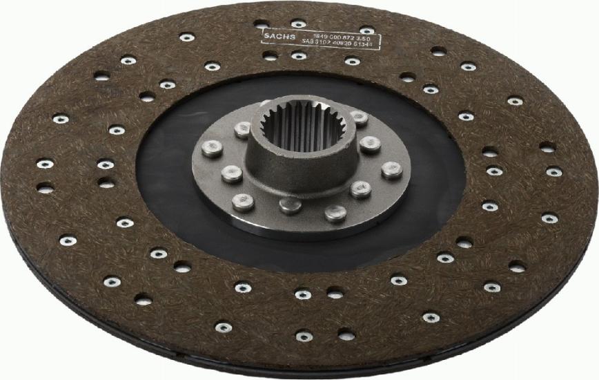 SACHS 1864 501 001 - Sajūga disks www.autospares.lv