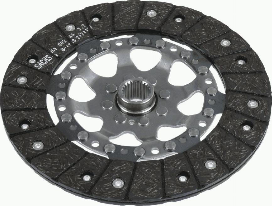 SACHS 1 864 532 333 - Sajūga disks www.autospares.lv