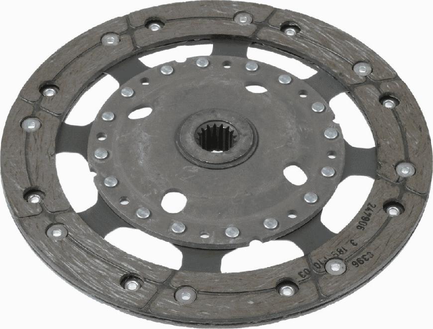 SACHS 1 864 600 211 - Sajūga disks www.autospares.lv